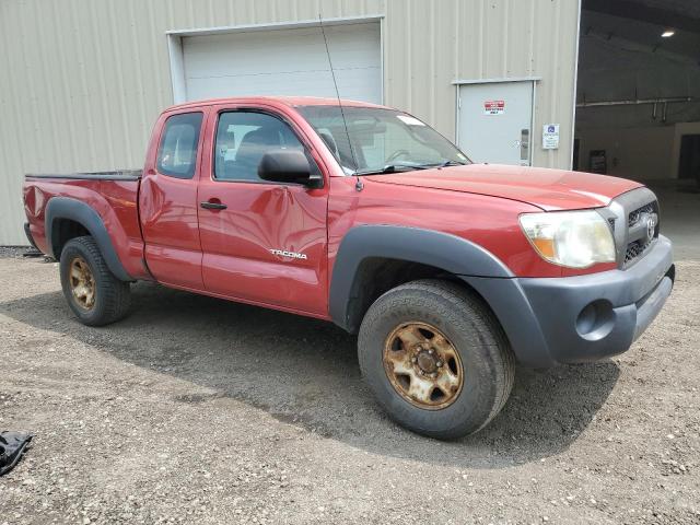 5TFUX4EN8BX007359 - 2011 TOYOTA TACOMA ACCESS CAB Czerwony zdjęcie 4