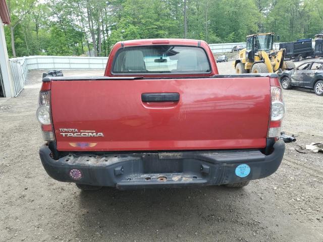 5TFUX4EN8BX007359 - 2011 TOYOTA TACOMA ACCESS CAB Czerwony zdjęcie 6