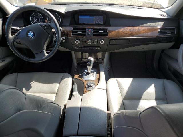 WBANU5C56AC128089 - 2010 BMW 528 I GRAY photo 8