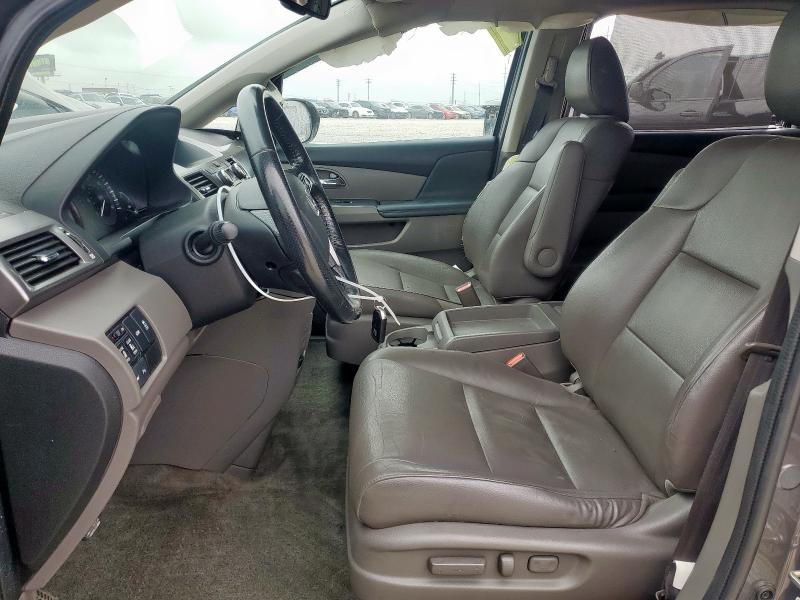 5FNRL5H96FB082857 - 2015 HONDA ODYSSEY TOURING GRAY photo 7