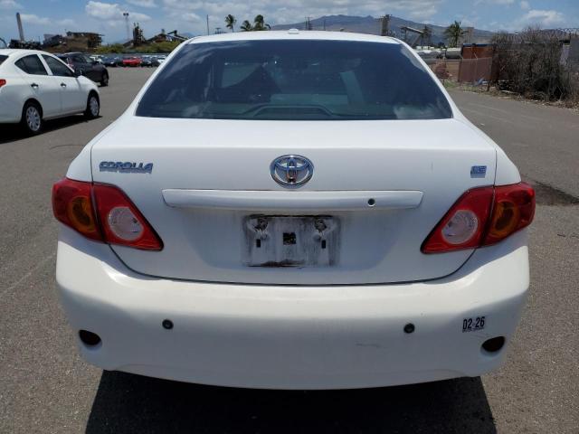 1NXBU40E19Z023790 - 2009 TOYOTA COROLLA BASE Ақ фото 6