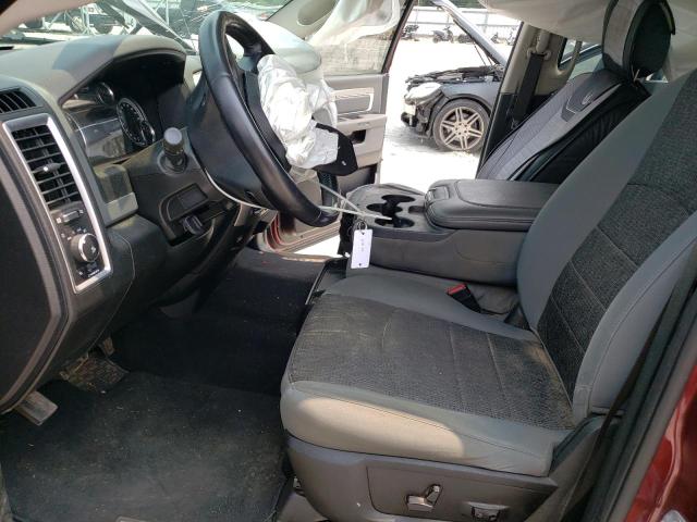 1C6RR7TT0KS614556 - 2019 RAM 1500 CLASS SLT 勃艮第红 照片 7