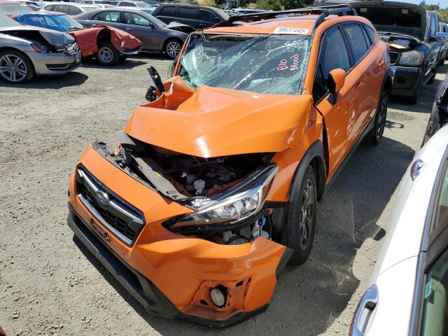 JF2GTABCXJH267234 - 2018 SUBARU CROSSTREK PREMIUM ORANGE photo 1