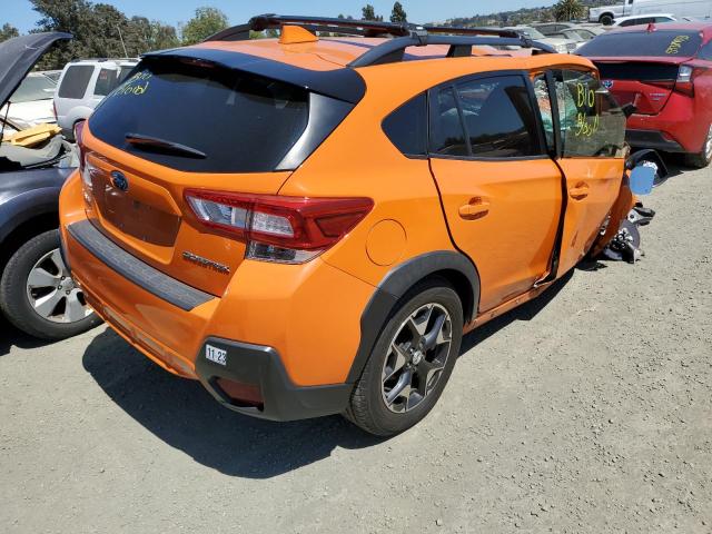 JF2GTABCXJH267234 - 2018 SUBARU CROSSTREK PREMIUM ORANGE photo 3