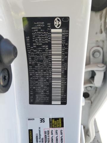 5YFB4MDE3RP135986 - 2024 TOYOTA COROLLA LE თეთრი ფოტო 12