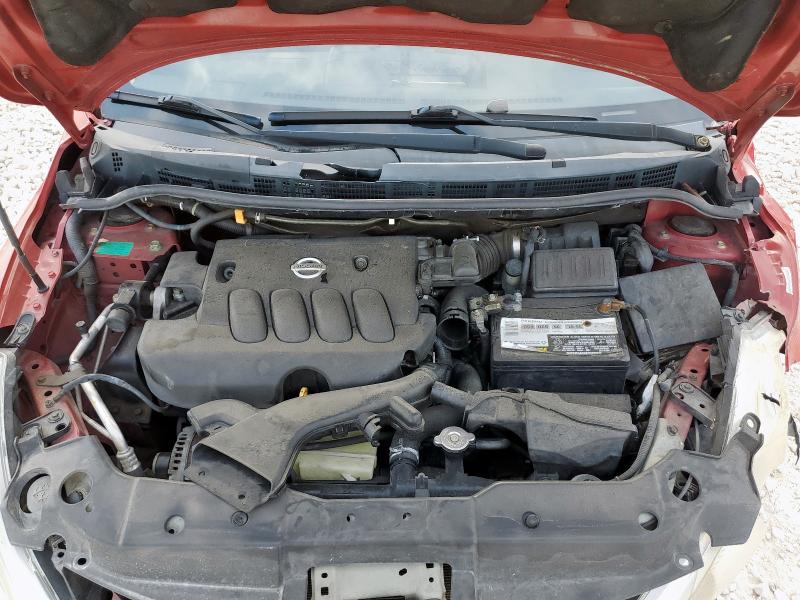 3N1BC13E47L391330 - 2007 NISSAN VERSA S RED photo 11