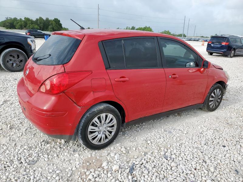 3N1BC13E47L391330 - 2007 NISSAN VERSA S RED photo 3