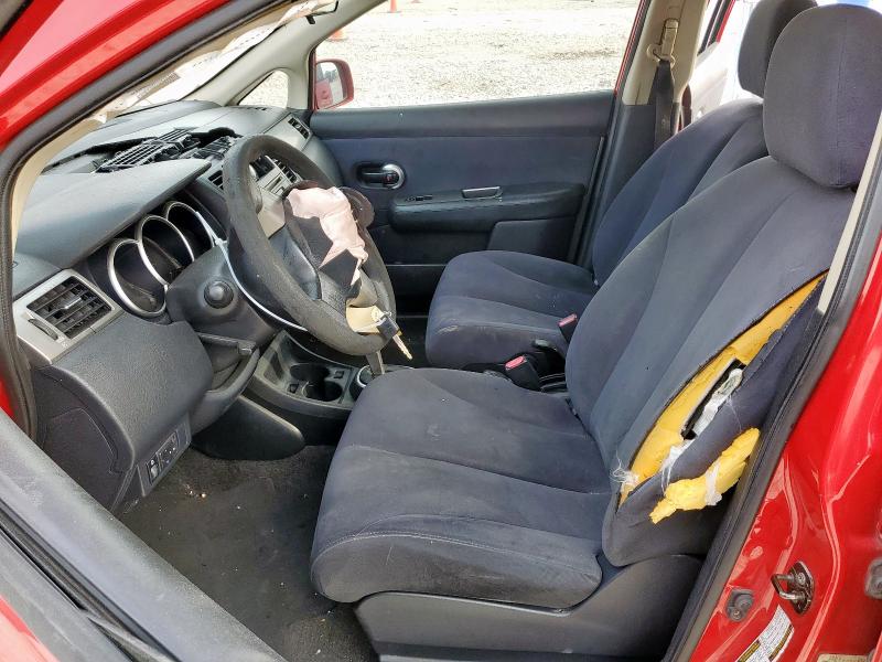 3N1BC13E47L391330 - 2007 NISSAN VERSA S RED photo 7