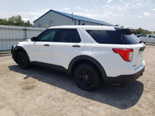 1FM5K8AB3MGA86783 - 2021 FORD EXPLORER POLICE INTERCEPTOR WHITE photo 2