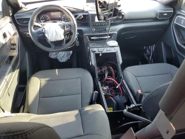 1FM5K8AB3MGA86783 - 2021 FORD EXPLORER POLICE INTERCEPTOR WHITE photo 8