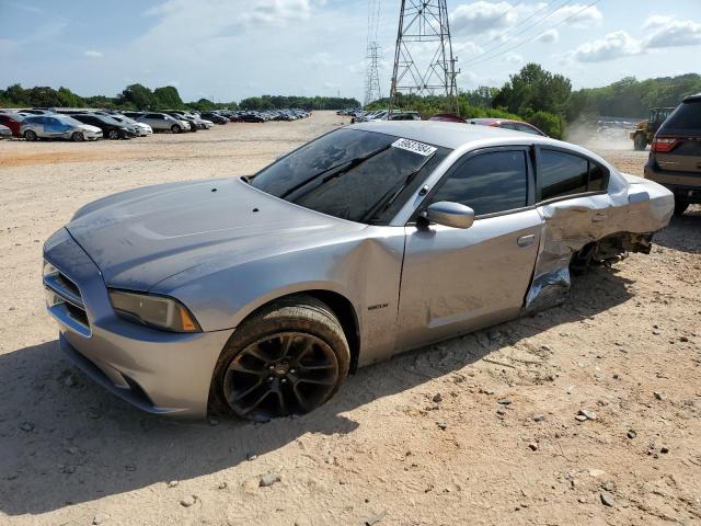 2C3CDXKT8EH358049 - 2014 DODGE CHARGER POLICE SILVER photo 1