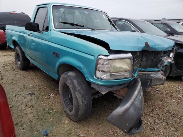 1FTDF15Y9SNA23240 - 1995 FORD F150 TURQUOISE photo 4