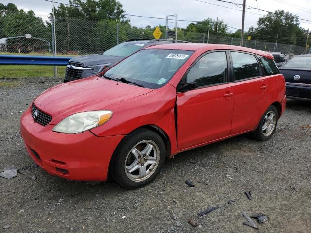 2T1KR32E74C191422 - 2004 TOYOTA COROLLA MA XR RED photo 1