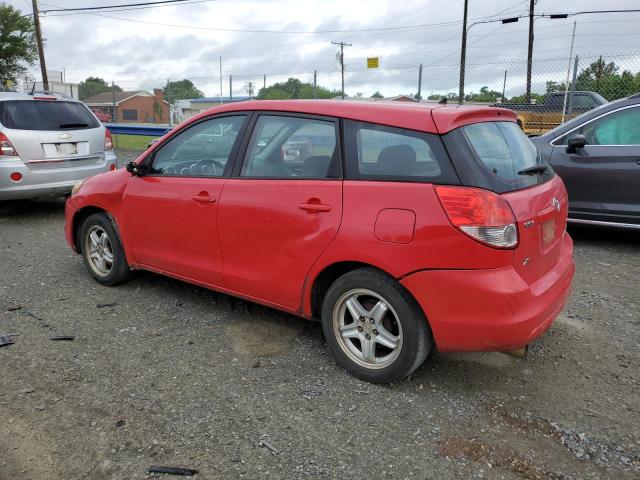 2T1KR32E74C191422 - 2004 TOYOTA COROLLA MA XR RED photo 2