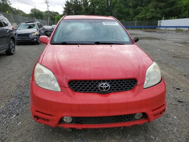 2T1KR32E74C191422 - 2004 TOYOTA COROLLA MA XR RED photo 5