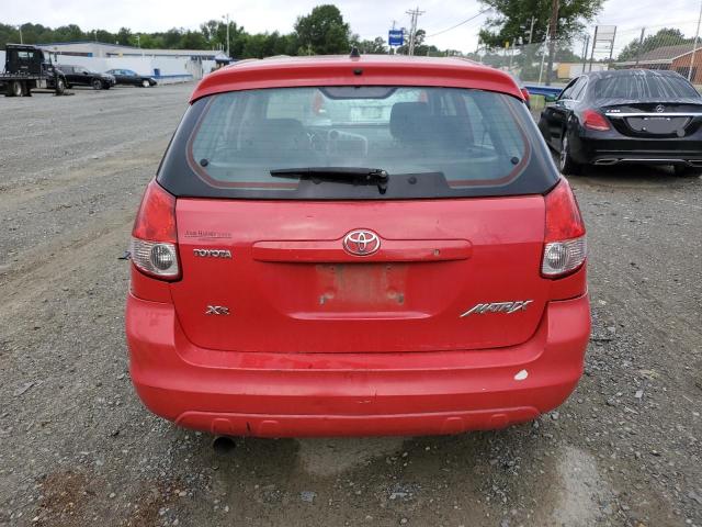 2T1KR32E74C191422 - 2004 TOYOTA COROLLA MA XR RED photo 6
