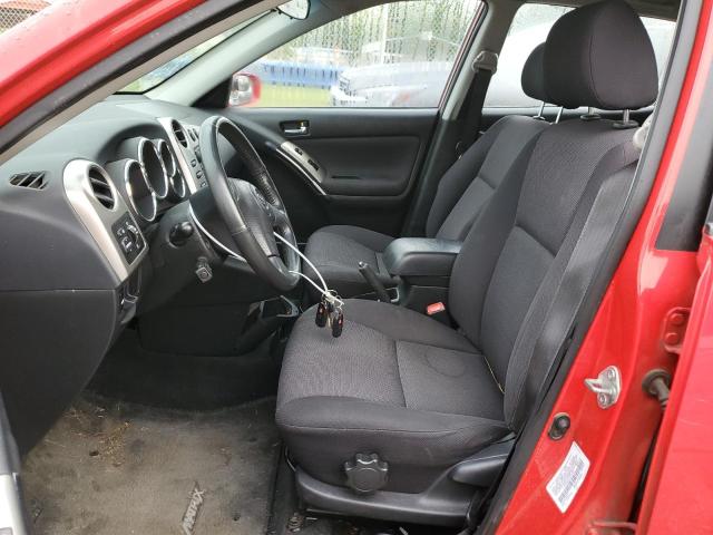 2T1KR32E74C191422 - 2004 TOYOTA COROLLA MA XR RED photo 7