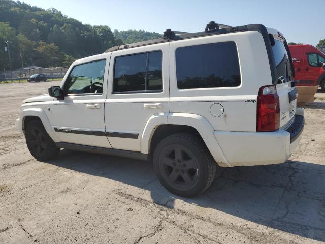 1J8HG48P37C563343 - 2007 JEEP COMMANDER WHITE photo 2