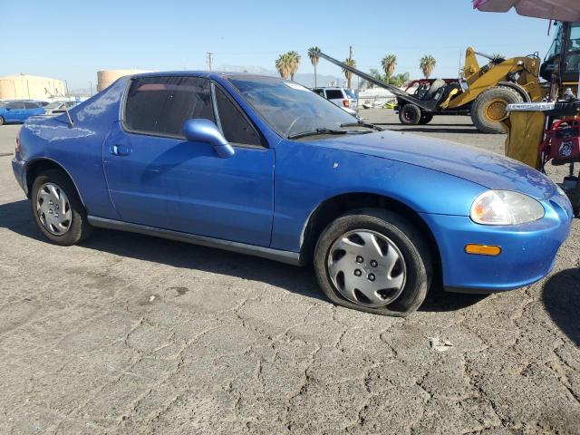 JHMEG1240RS006162 - 1994 HONDA CIVIC DEL SOL S BLUE photo 4