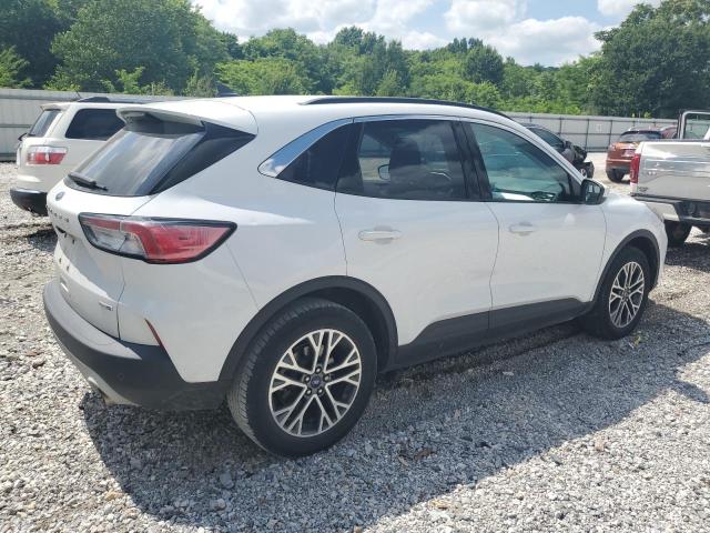 1FMCU9H6XLUB57767 - 2020 FORD ESCAPE SEL WHITE photo 3
