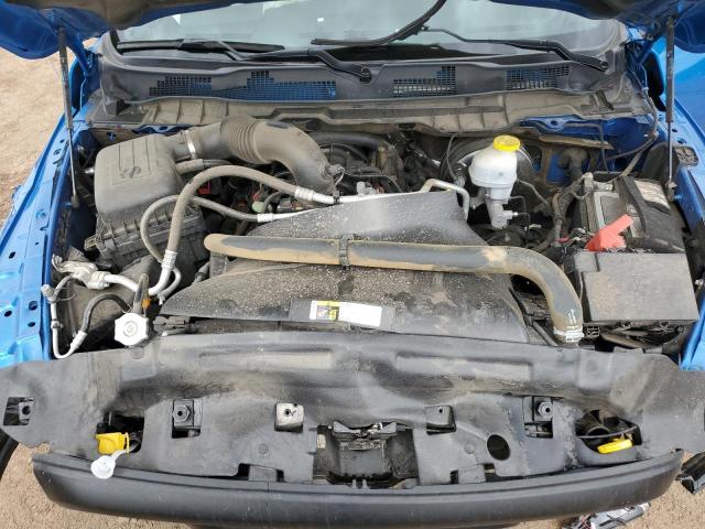 1C6RR7GT2MS566412 - 2021 RAM 1500 CLASS SLT 蓝色 照片 11