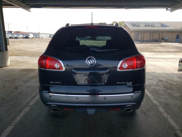 5GALRCED4AJ211439 - 2010 BUICK ENCLAVE CXL BLACK photo 6