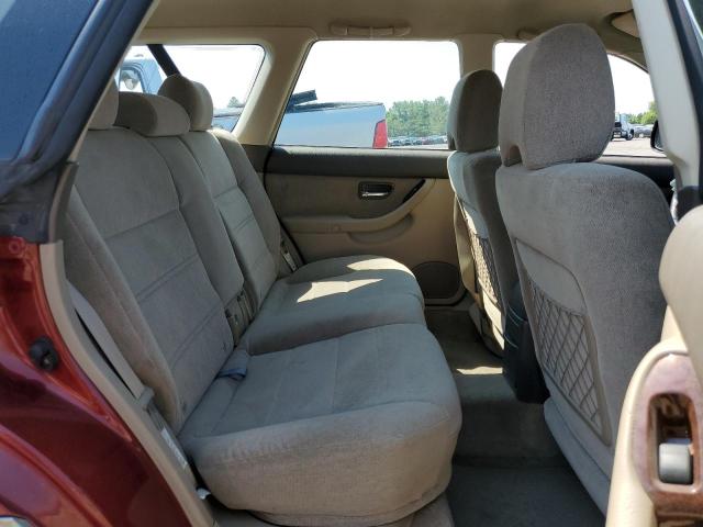 4S3BH675127649841 - 2002 SUBARU LEGACY OUTBACK AWP 勃艮第红 照片 10