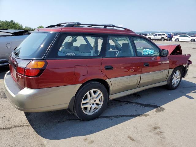 4S3BH675127649841 - 2002 SUBARU LEGACY OUTBACK AWP 勃艮第红 照片 3