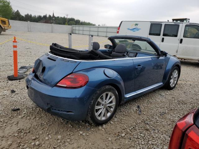 3VW517AT9HM814593 - 2017 VOLKSWAGEN BEETLE S/SE BLUE photo 3