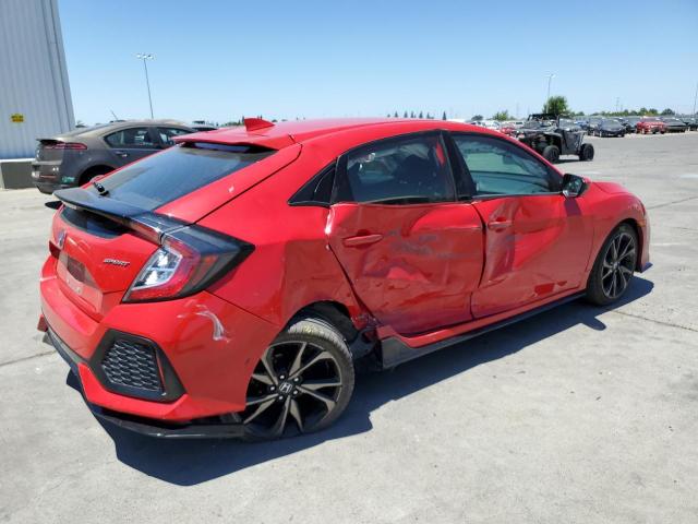 SHHFK7H46HU404954 - 2017 HONDA CIVIC SPORT 红色 照片 3