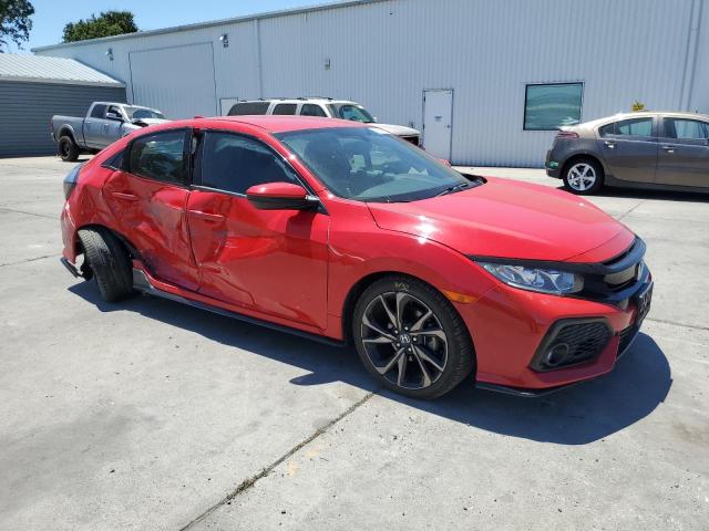 SHHFK7H46HU404954 - 2017 HONDA CIVIC SPORT 红色 照片 4