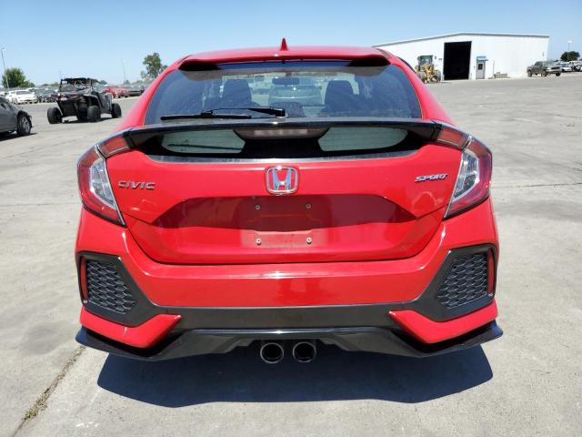SHHFK7H46HU404954 - 2017 HONDA CIVIC SPORT 红色 照片 6