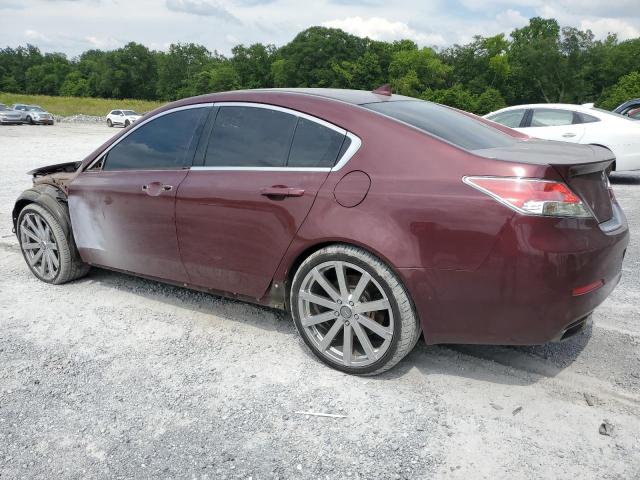 19UUA8F55DA003901 - 2013 ACURA TL TECH BURGUNDY photo 2