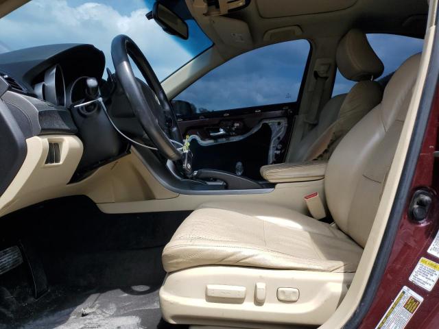 19UUA8F55DA003901 - 2013 ACURA TL TECH BURGUNDY photo 7