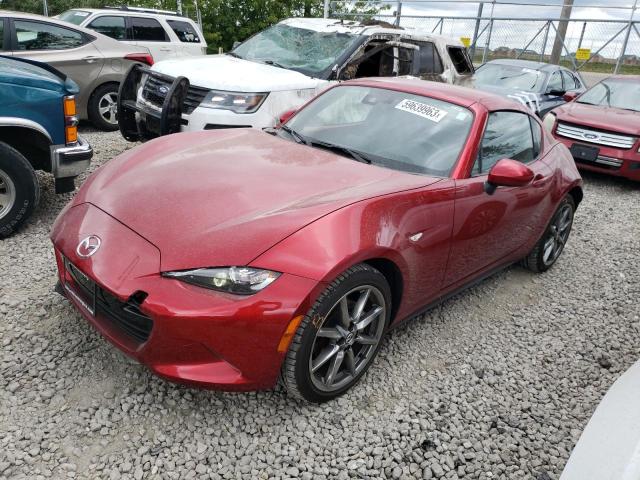 JM1NDAM71M0455467 - 2021 MAZDA MX-5 MIATA GRAND TOURING RED photo 1