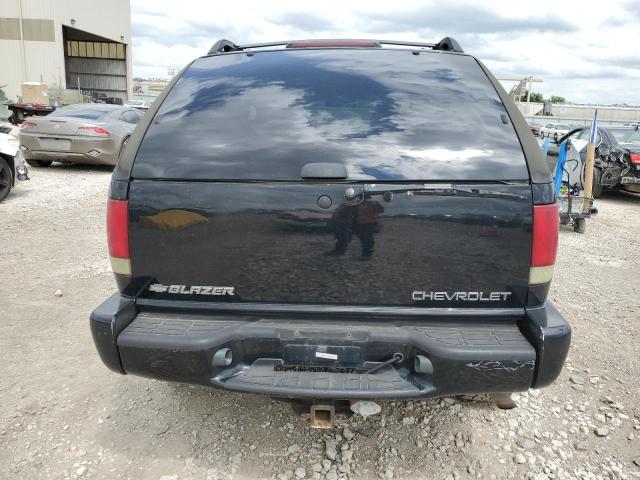 1GNCT18W72K128818 - 2002 CHEVROLET BLAZER BLACK photo 6