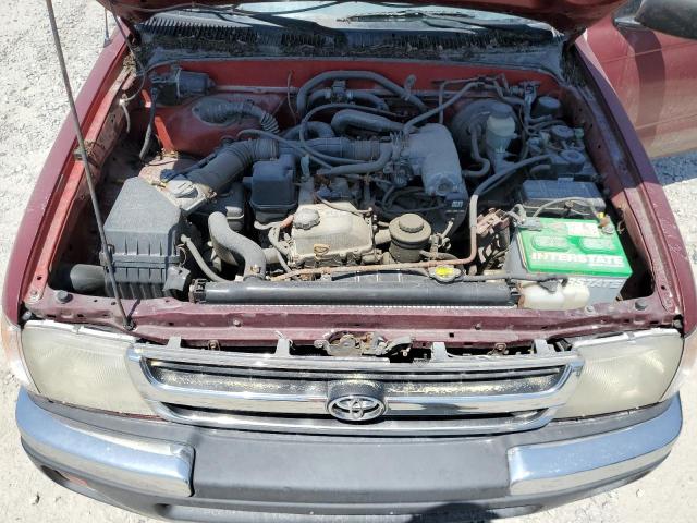 4TAVL52N2YZ602999 - 2000 TOYOTA TACOMA XTRACAB MAROON photo 11