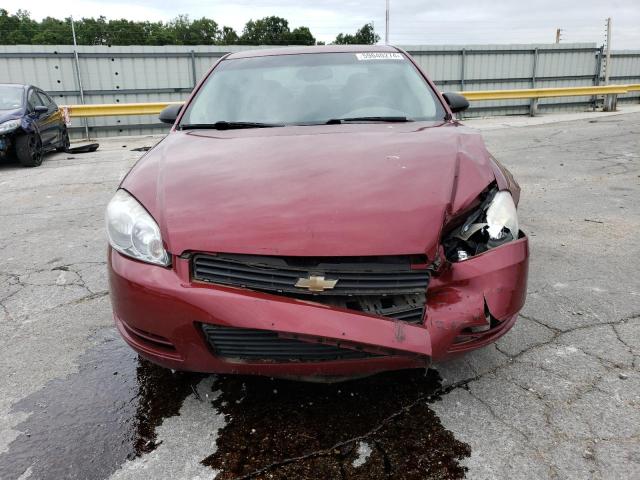 2G1WT58K981353656 - 2008 CHEVROLET IMPALA LT MAROON photo 5