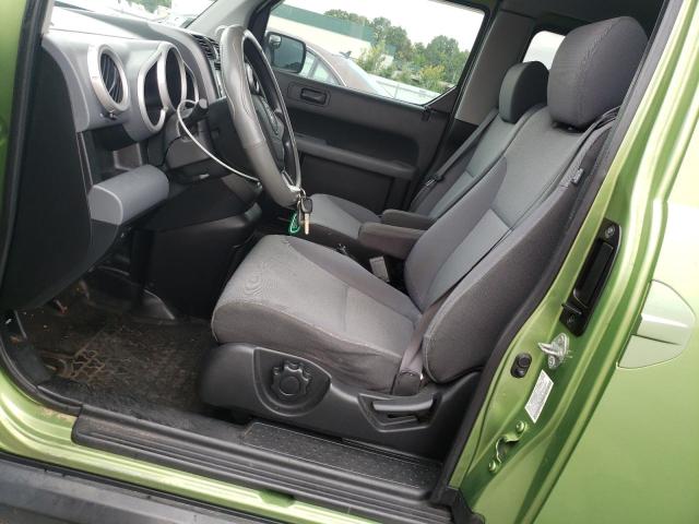 5J6YH27788L016090 - 2008 HONDA ELEMENT EX GREEN photo 7