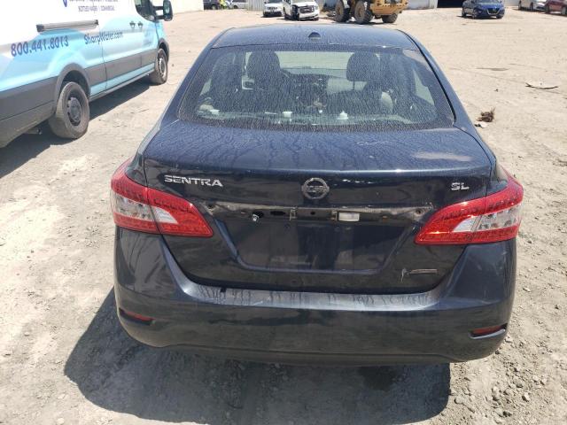 3N1AB7AP2DL793977 - 2013 NISSAN SENTRA S BLUE photo 6