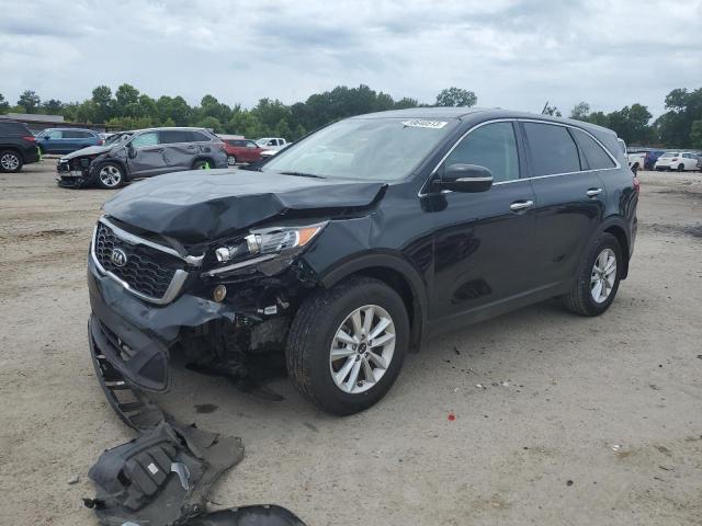 5XYPG4A31KG579510 - 2019 KIA SORENTO L BLACK photo 1