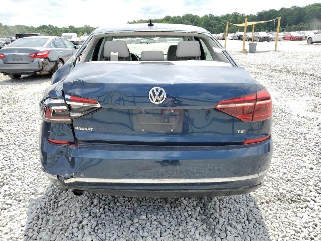 1VWLA7A33KC012332 - 2019 VOLKSWAGEN PASSAT WOLFSBURG BLUE photo 6