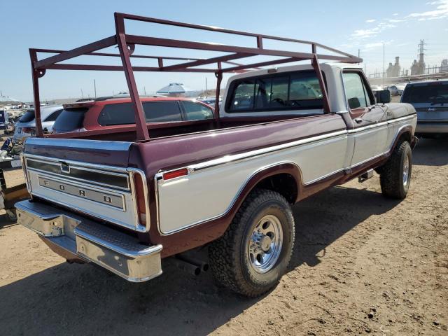 FS36SUFA0953 - 1979 FORD F-350 BURGUNDY photo 3