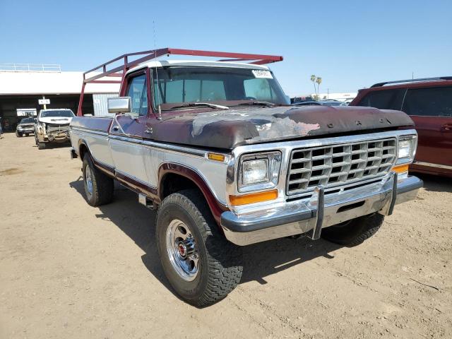 FS36SUFA0953 - 1979 FORD F-350 BURGUNDY photo 4