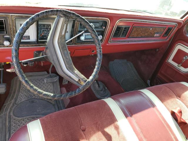 FS36SUFA0953 - 1979 FORD F-350 BURGUNDY photo 8