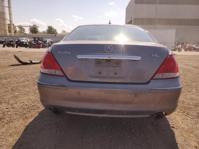 JH4KB16506C002252 - 2006 ACURA RL TAN photo 6