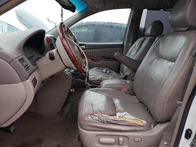 5TDBA22C65S030181 - 2005 TOYOTA SIENNA XLE WHITE photo 7