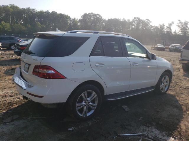 4JGDA5HB9FA500710 - 2015 MERCEDES-BENZ ML 350 4MATIC WHITE photo 3