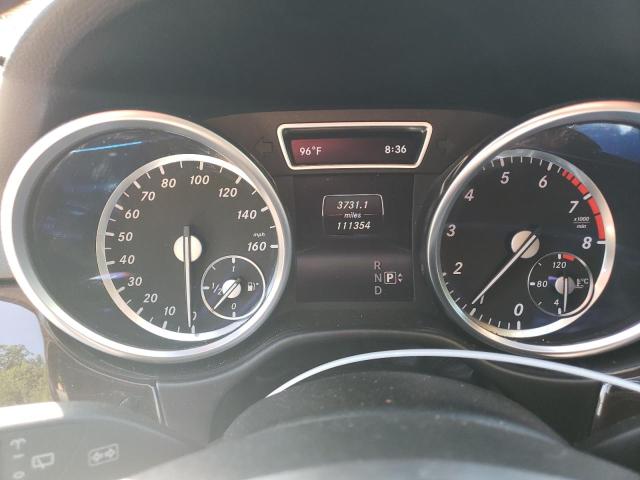 4JGDA5HB9FA500710 - 2015 MERCEDES-BENZ ML 350 4MATIC WHITE photo 9