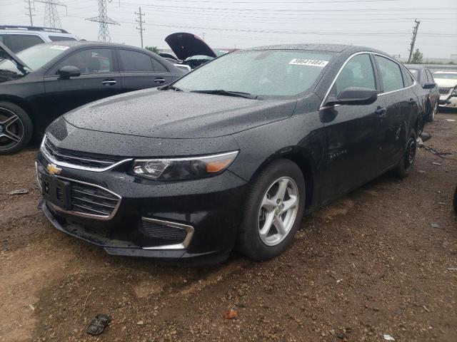 1G1ZB5ST5JF264733 - 2018 CHEVROLET MALIBU LS BLACK photo 1